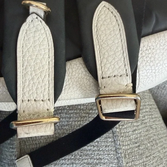 Coach Beige Leather charlie mini Backpack - Picture 11 of 16